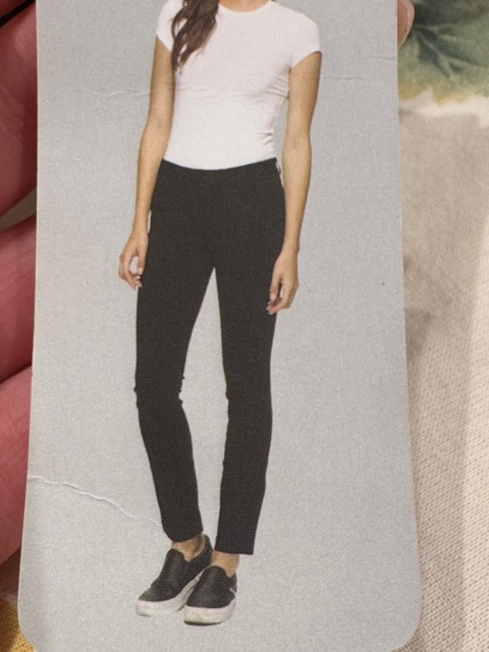 Andrew Marc Black Slim Work/Dress Ankle Pants